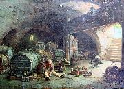 Friedrich August von Kaulabch Veinitehases oil painting